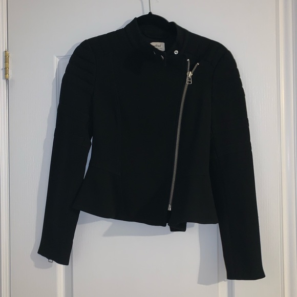 Aritzia Jackets & Blazers - Wilfred Black Moto Jacket